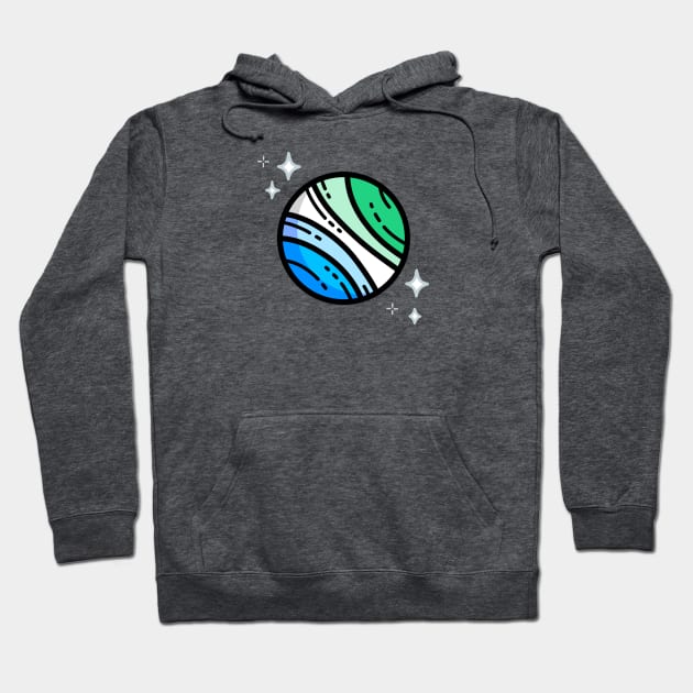 Planet Gay Hoodie by Haley Aletheia